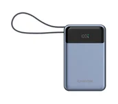 Powerbanki - Canyon OnPower 600 20000mAh z kablem USB-C PD 65W Grafitowy - miniaturka - grafika 1