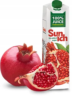 pomegranate juice 100% natural with no added sugar SUNICH - Soki i napoje niegazowane - miniaturka - grafika 1