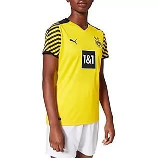 Koszulki męskie - PUMA PUMA Męska koszulka domowa replika W sponsor, duży rozmiar Cyber Yellow-puma Black 5XL 759048 - grafika 1