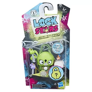 Hasbro Lock Stars, figurka Green Bunny - Figurki dla dzieci - miniaturka - grafika 1
