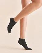 Skarpetki damskie - Krótkie skarpetki w gwiazdki SW025 - miniaturka - grafika 1