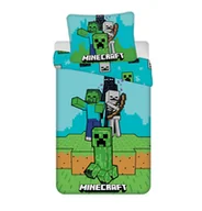 Pościel dla dzieci - Pościel Minecraft Dwustronna 140x200 100% Bawełna - miniaturka - grafika 1