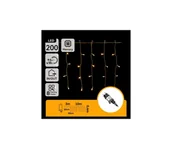 Lampy ogrodowe - Aigostar - LED zewnętrzny łańcuch świąteczny 200xLED/3,6W/230V/8 funkcji 10x0,4m IP44 ciepłe - miniaturka - grafika 1