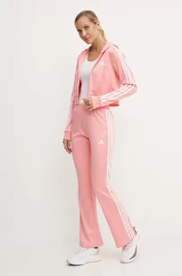 adidas dres Glam damski kolor różowy IX1117 - Dresy damskie - miniaturka - grafika 1