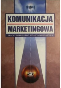 KOMUNIKACJA MARKETINGOWA - Marketing - miniaturka - grafika 1