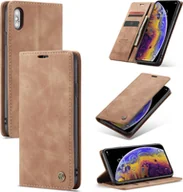 Etui i futerały do telefonów - Etui na telefon Caseme do iPhone XS Max - jasnobrązowy - miniaturka - grafika 1