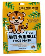 Maseczki do twarzy - Funny Animal Mask, Maseczka przeciwzmarszczkowa w płachcie, TYGRYS - miniaturka - grafika 1