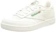 Buty dla chłopców - Reebok Sneakersy chłopięce Club C, Biały Glen Green Vector Blue - miniaturka - grafika 1