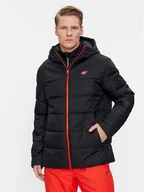 Kurtki narciarskie - 4F Kurtka narciarska 4FAW23TTJAM307 Czarny Regular Fit - miniaturka - grafika 1