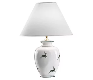 Kolarz 731.70W.100 - Lampka stołowa NONNA 1xE27/100W/230V biała - Lampy stojące - miniaturka - grafika 1