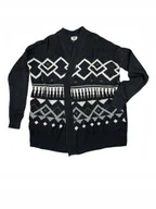 Swetry damskie - Szary sweter narzutka damska Old Navy S - miniaturka - grafika 1