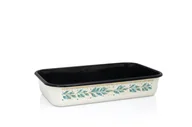 Formy do ciast - Prostokątna forma do pieczenia 32 cm, jasnokremowe, kolekcja Green Line Metalac - miniaturka - grafika 1