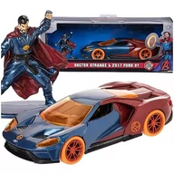 Samochody i pojazdy dla dzieci - MARVEL AVENGERS DOCTOR STRANGE 2017 FORD GT 1:32 SAMOCHÓD + FIGURKA JADA - miniaturka - grafika 1
