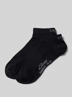 Skarpetki męskie - Sneakersy skarpetkowe z mieszanki wiskozy w zestawie 2 szt. - miniaturka - grafika 1