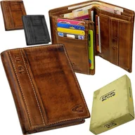 Portfele - CAMEL ACTIVE 247 704 29 skórzany portfel męski brązowy 247 704 29 - miniaturka - grafika 1