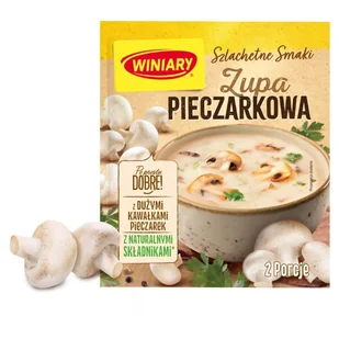 Winiary Jak u Mamy Zupa pieczarkowa 45g - Dania w proszku - miniaturka - grafika 1