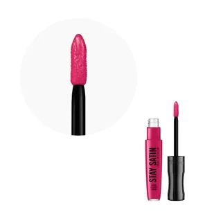 Rimmel London London Stay Satin pomadka 5,5 ml dla kobiet 400 Obsession - Szminki - miniaturka - grafika 4