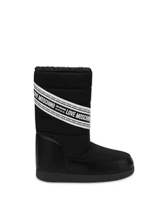 Love Moschino JA24162G1NISB000 damskie botki, czarne, 37 EU, czarne, 37 EU - Botki damskie - miniaturka - grafika 1