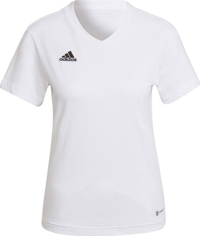 Adidas Koszulka damska adidas Entrada 22 Tee biała HC0442 L