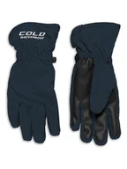 Rękawiczki dla dzieci - COLD Rękawiczki softshellowe w kolorze granatowym - miniaturka - grafika 1