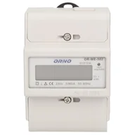 Liczniki energii elektrycznej - Orno Licznik 1-fazowy wskaźnik zużycia energii elektrycznej OR-WE-502 - miniaturka - grafika 1