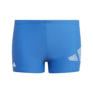 Kąpielówki dla chłopców - Spodenki kąpielowe dla dzieci adidas 3 Bar Logo - miniaturka - grafika 1