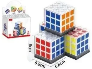 Kostka układanka 6,8x6,8cm - Madej - Zabawki interaktywne dla dzieci - miniaturka - grafika 1