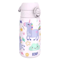 Bidony dla dzieci - Butelka ION8 Single Wall I8SS400PPUNI Unicorn - miniaturka - grafika 1