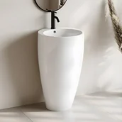 Umywalki - Umywalka stojąca cylindryczna - szer. 50 × gł. 50 × wys. 83 cm - MILOS II - miniaturka - grafika 1