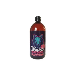 IBERO NATURAL SALMON OIL 830ML+170ML GRATIS! - Suplementy i witaminy dla psów - miniaturka - grafika 1