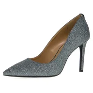 Czółenka - Michael Kors Damskie czółenka Alina Flex High Pump, Gunmetal, 38.5 EU - miniaturka - grafika 1