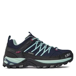 Trekkingi CMP Rigel Low Wmn Treking Shoe Wp 3Q13246 Niebieski - Buty trekkingowe damskie - miniaturka - grafika 1