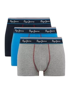 Bokserki Męskie Pepe Jeans Short Trunk 3-Pack-L - Majtki męskie - miniaturka - grafika 1