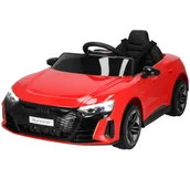 Pojazdy elektryczne dla dzieci - Samochód na akumulator Audi auto elektryczne dla dzieci, jeździk na pilota z klaksonem, melodie w kierownicy - miniaturka - grafika 1