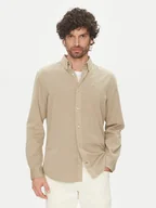 Koszule męskie - Calvin Klein Koszula K10K114200 Beżowy Comfort Fit - miniaturka - grafika 1