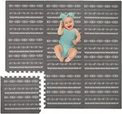 Maty piankowe - Mata piankowa Puzzle dla dzieci składana kojec do zabawy 150cm - miniaturka - grafika 1