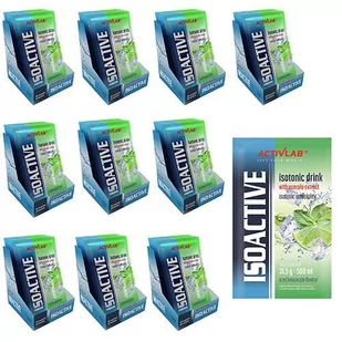 ACTIVLAB Iso Active - 200x 31,5g - Iced Lemonade - Węglowodany - Węglowodany - miniaturka - grafika 1