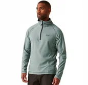 Bluzy męskie - Męski polar bluza Regatta Montes RMA212 HU9 lodowy błękit 3XL - REGATTA - miniaturka - grafika 1