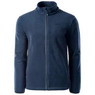 Bluzy sportowe męskie - Męska bluza Hi-Tec Nader Rozmiar: XL / Kolor: ciemnoniebieski - miniaturka - grafika 1