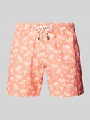 Kąpielówki męskie - Spodenki kąpielowe z elastycznym pasem - miniaturka - grafika 1