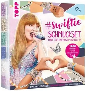 frech verlag SWIFTIE-SCHMUCKSET - Kolorowanki, wyklejanki - miniaturka - grafika 1