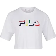 Koszulki i topy damskie - FILA Koszulka damska Boituva, Bright White, XL - miniaturka - grafika 1