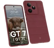 Etui i futerały do telefonów - Bizon Tur do Realme GT 7 / Realme GT 7T Ciemnofioletowy - miniaturka - grafika 1