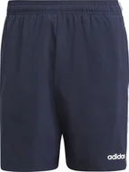 Spodnie sportowe męskie - Adidas Spodenki męskie Essentials 3S Chelsea granatowe r. S DU0501 - miniaturka - grafika 1