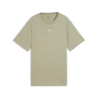 Koszulki sportowe damskie - Damska koszulka o luźnym kroju ESS PUMA Lux Army Green - miniaturka - grafika 1