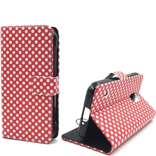 Etui na telefon komórkowy Etui na telefon komórkowy Samsung Galaxy S5 Active Polka Dot Red - Etui i futerały do telefonów - miniaturka - grafika 1