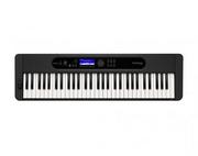 Instrumenty klawiszowe - Casio CT S 400 BK keyboard, kolor czarny - miniaturka - grafika 1