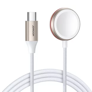 Joyroom Ładowarka magnetyczna, indukcyjna do Apple Watch USB-C, 1,2 m, biała - Akcesoria do smartwatchy - miniaturka - grafika 1