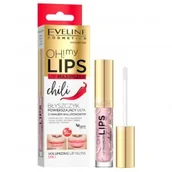 Błyszczyki do ust - Eveline Oh My Lips Maximizer Chili Błyszczyk powiększający usta Papryczki Chili 4,5ml - miniaturka - grafika 1