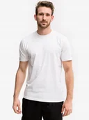 Koszulki męskie - T-SHIRT PREMIUM Koszulka Męska Carhartt WIP Base Biała Czarna XL - miniaturka - grafika 1